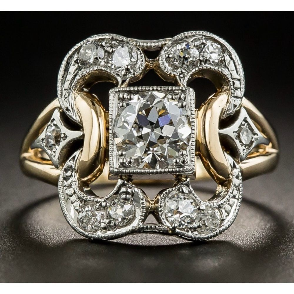 💛 NEW Stunning vintage style CZ ring 💛